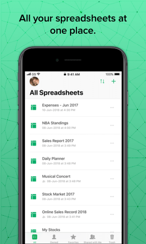 Zoho Sheet for Mobile A cloudbased spreadsheet app with realtime