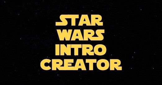 Star Wars Intro Creator Product Hunt