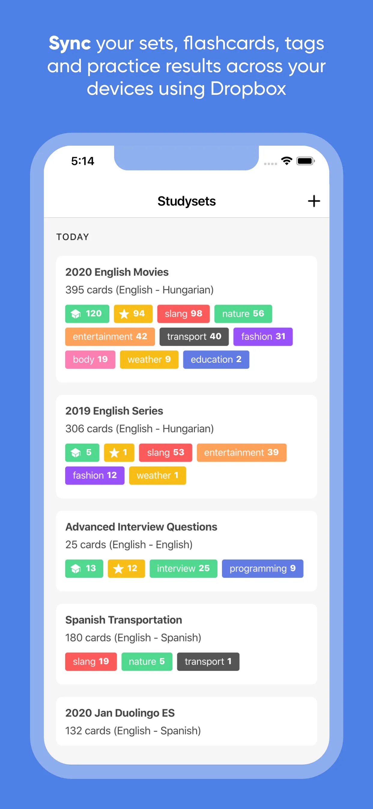 Simple Cards A powerful and easytouse flashcard manager Product Hunt