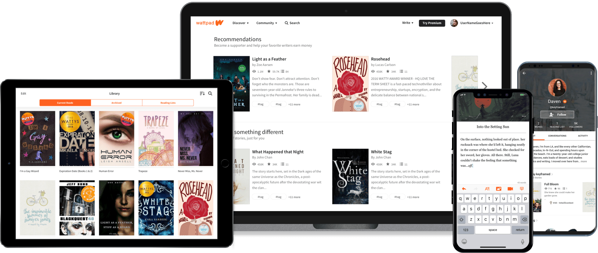 Wattpad v6.0 (iOS) Read books and stories you can't find