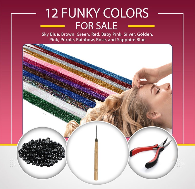 Hair Tinsel Product Information, Latest Updates, and Reviews 2024