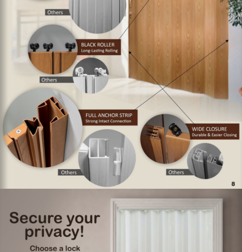 Folding Door Mfg Accordion/Concertina Type QAF Door That, 53 OFF