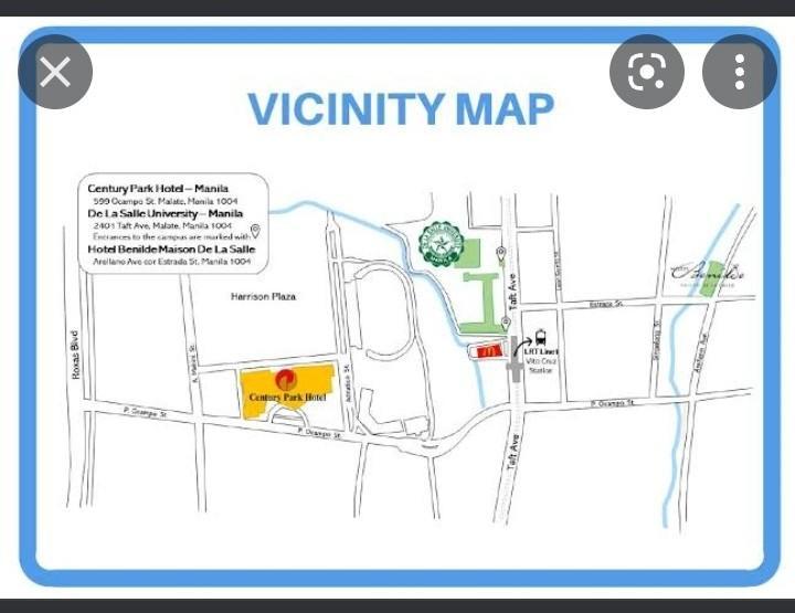 vicinity map label answer Brainly.ph