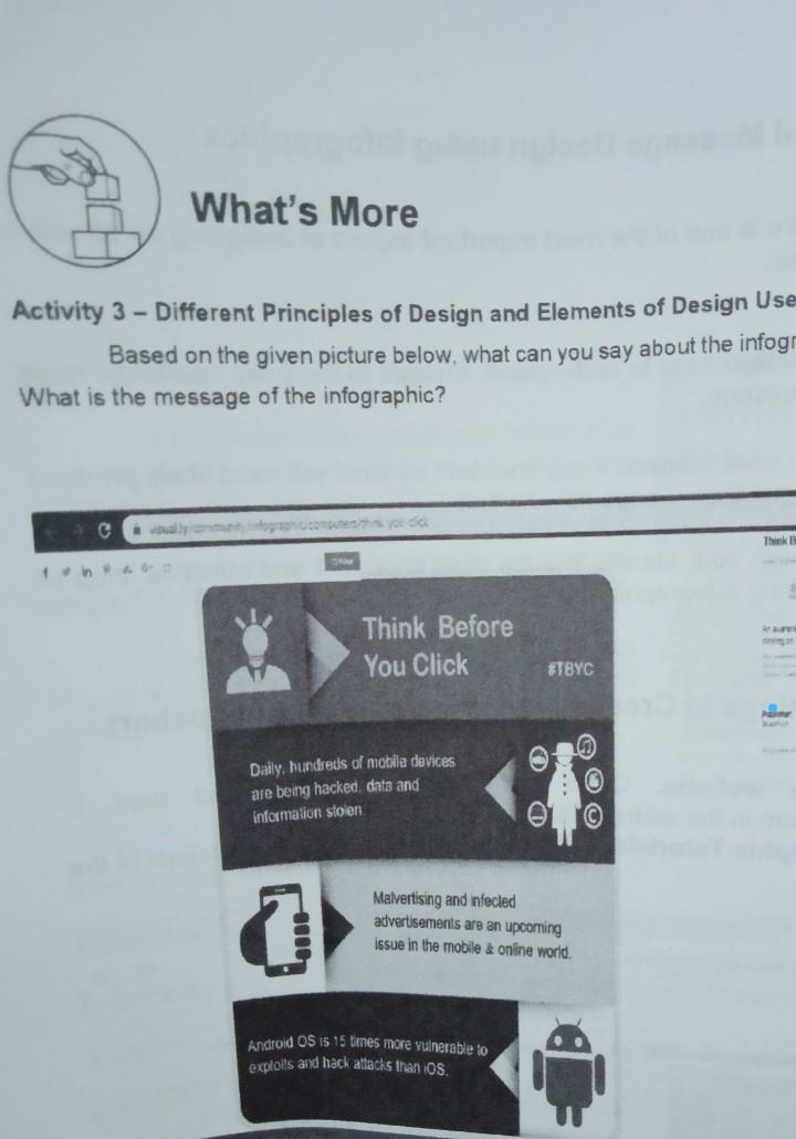 What's MoreActivity 3 Different Principles of Design and Elements of