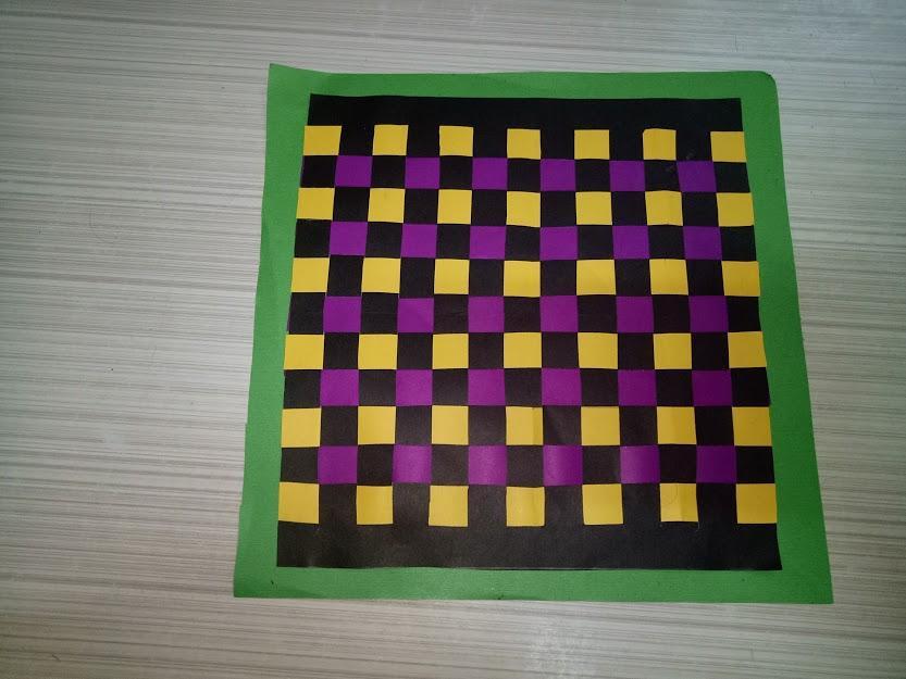 using any available paper that can be used for weaving create a using any available paper that can be used for weaving create a