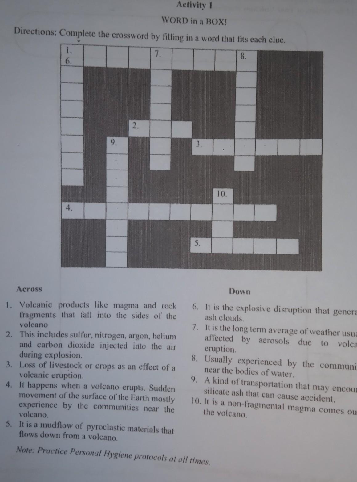 52 Accident Crossword Clue Crossword Clue