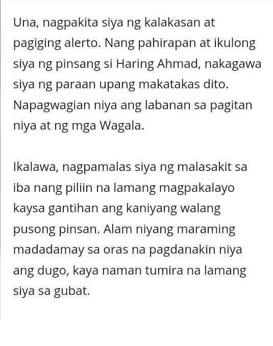 4.Ano naging kilos at gawi ni liongo? Brainly.ph