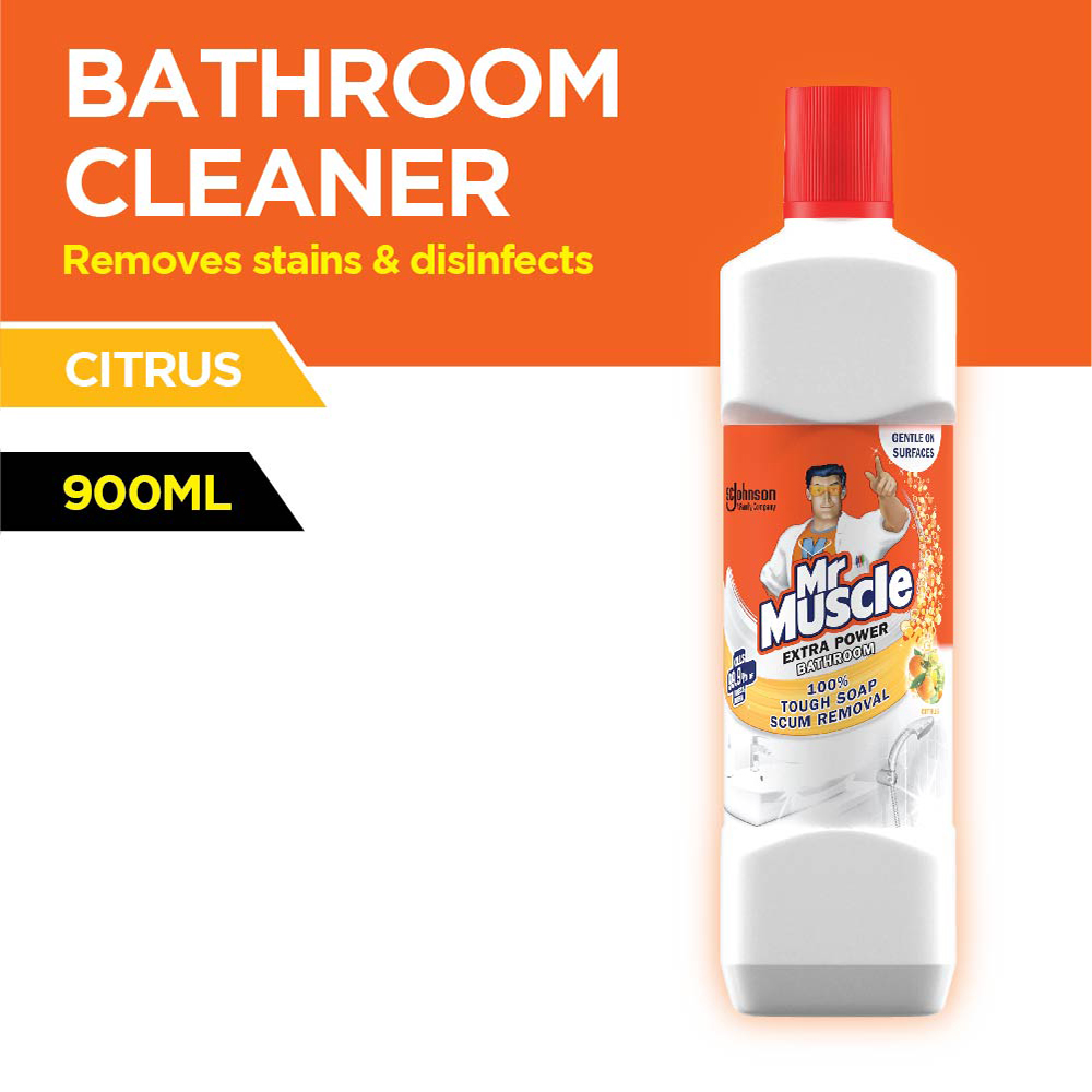 Mr. Muscle Extra Power Bathroom Cleaner Citrus 900ml Lazada PH