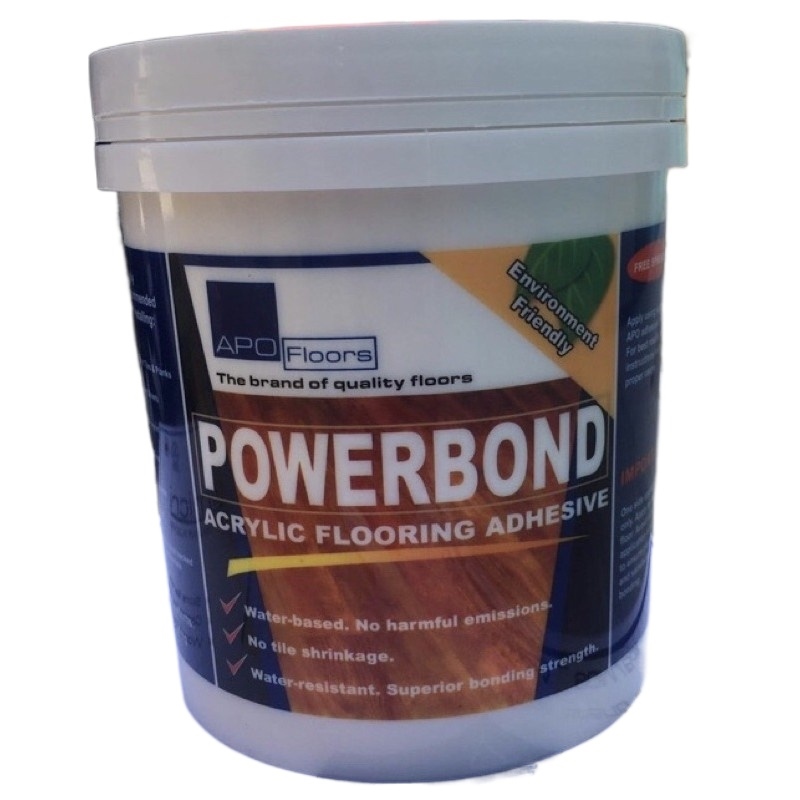 J S 1.25kg Apo Powerbond Acrylic Flooring Adhesive Lazada PH