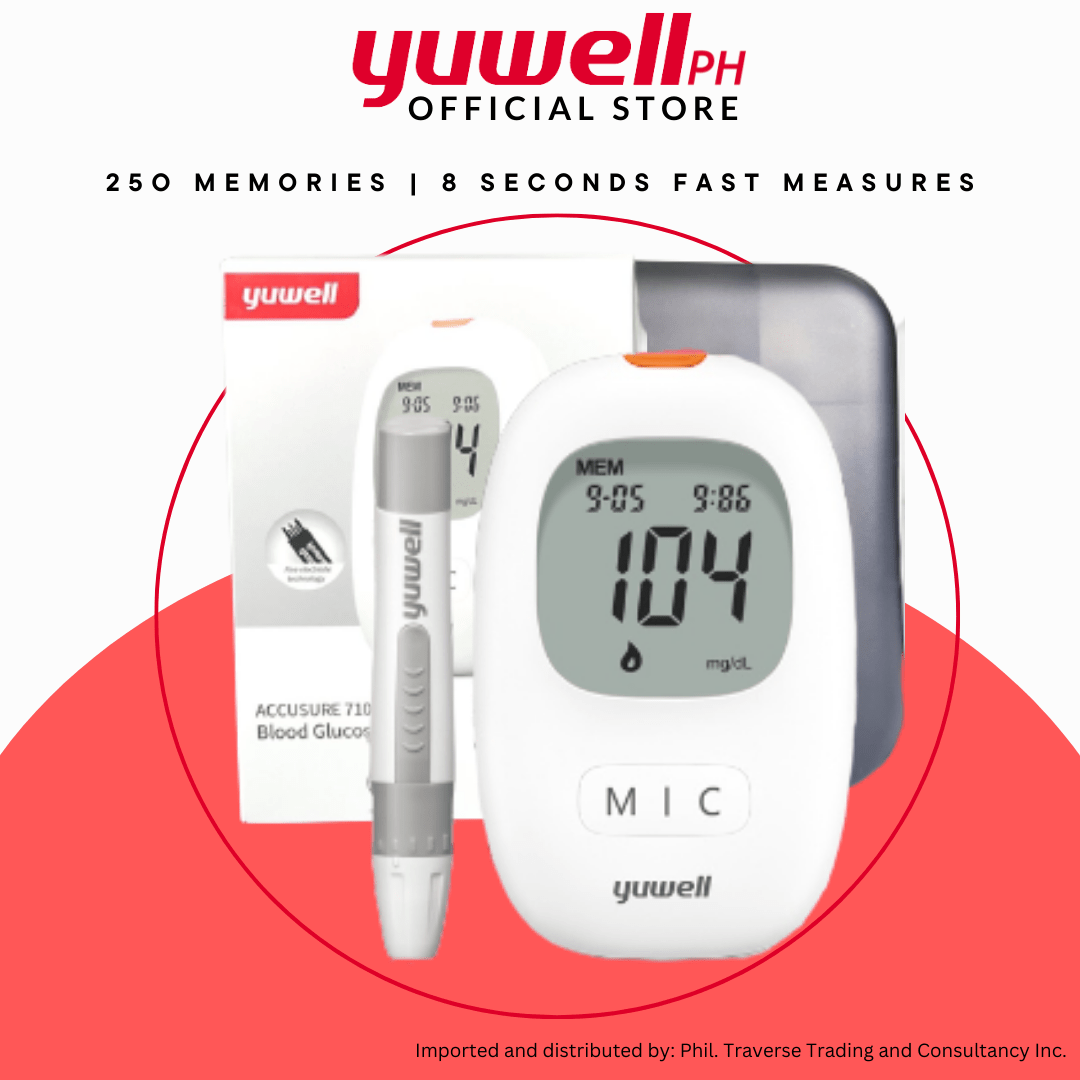 Yuwell Blood Glucose Meter (710) Lazada PH