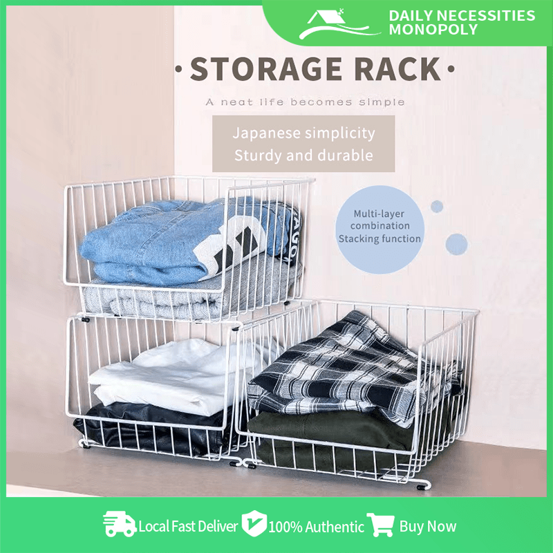 Home Storage Basket Kitchen Multifunctional Storage Rack Under