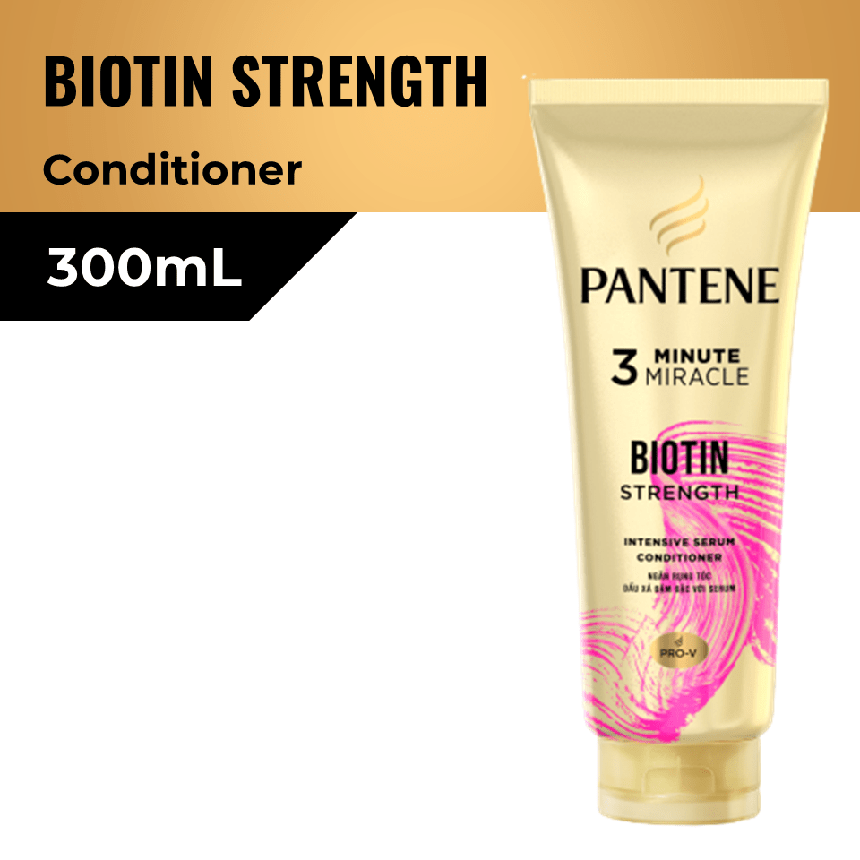Pantene 3Minute Miracle Biotin Strength Intensive Serum Conditioner