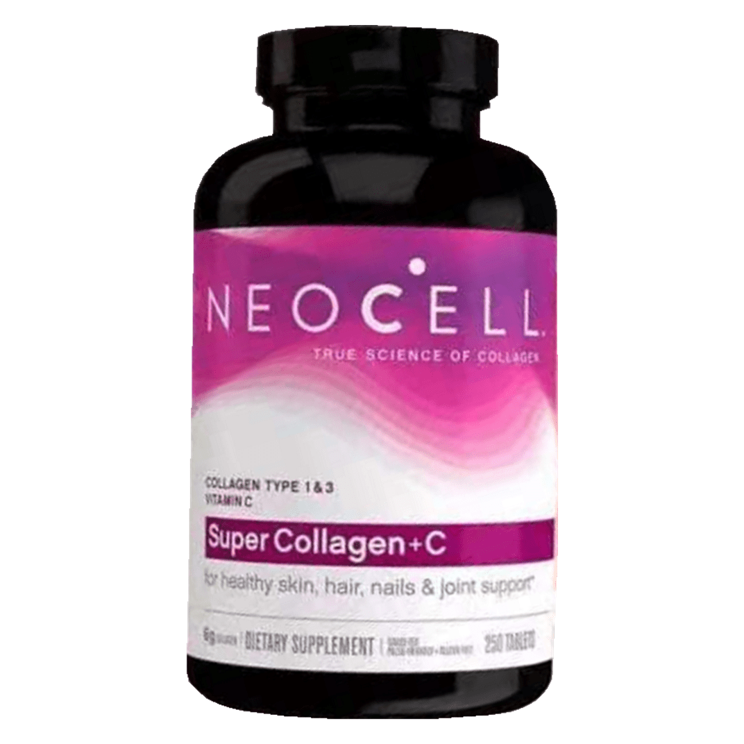 New NeoCell Super Type 1 and Type 3 Collagen Plus C Tablets 250 Tablets