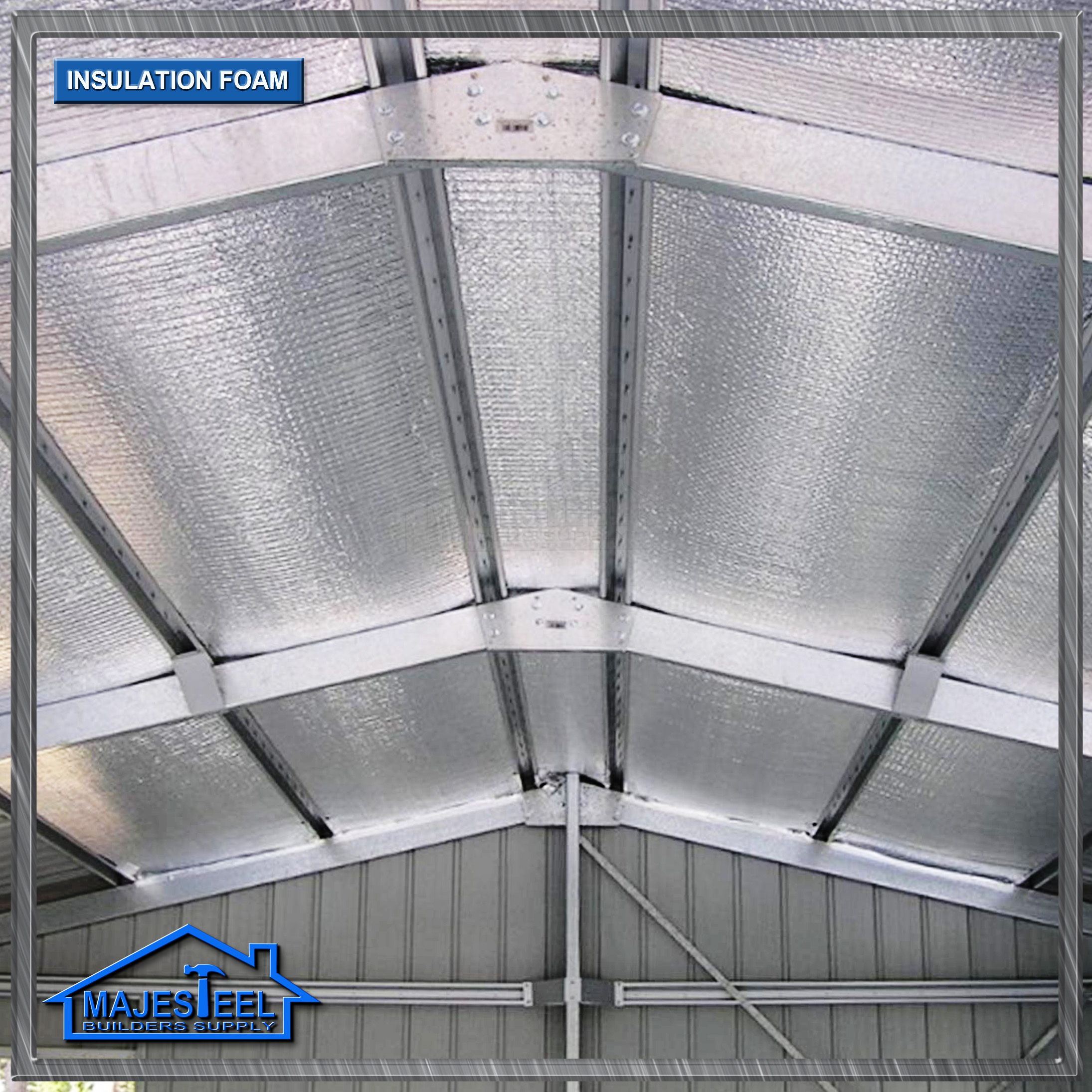 Insulation Foam Heat Reject Aluminum Deluxe SIngle Sided or Double