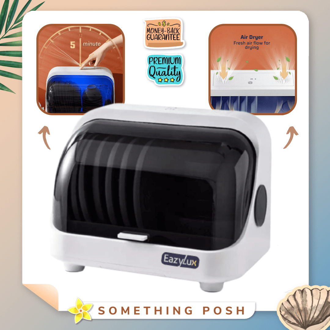 Original EazyLux l Smart Dish Storage l UV Sterilizer l Air Dryer l