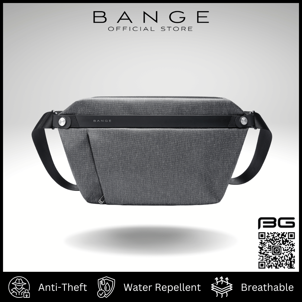 7550 BANGE Premium Quality Bag Crossbody Bag Anti Theft YKK Zipper