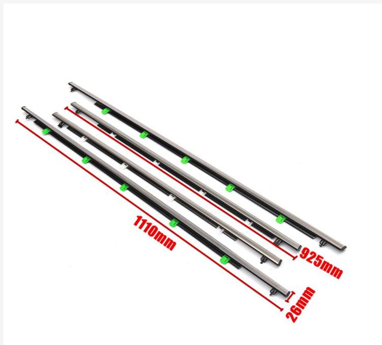 4*PCS For Honda CRV 2007 2008 2009 2010 2011 Car Outside Window