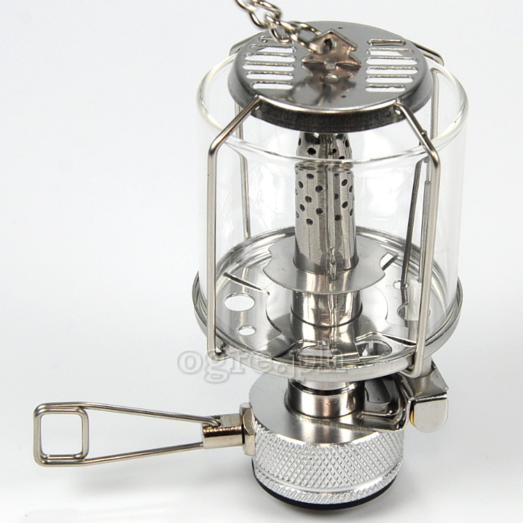 BL300F1 Portable Butane Gas Lantern with Plastic Glass Lampshade