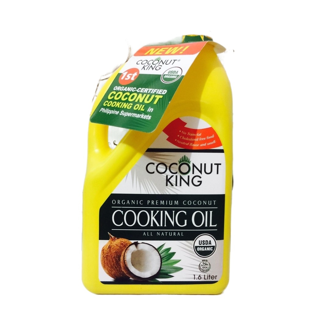 Organic Premium Cooking Oil Coconut King 1.6Liter Lazada PH