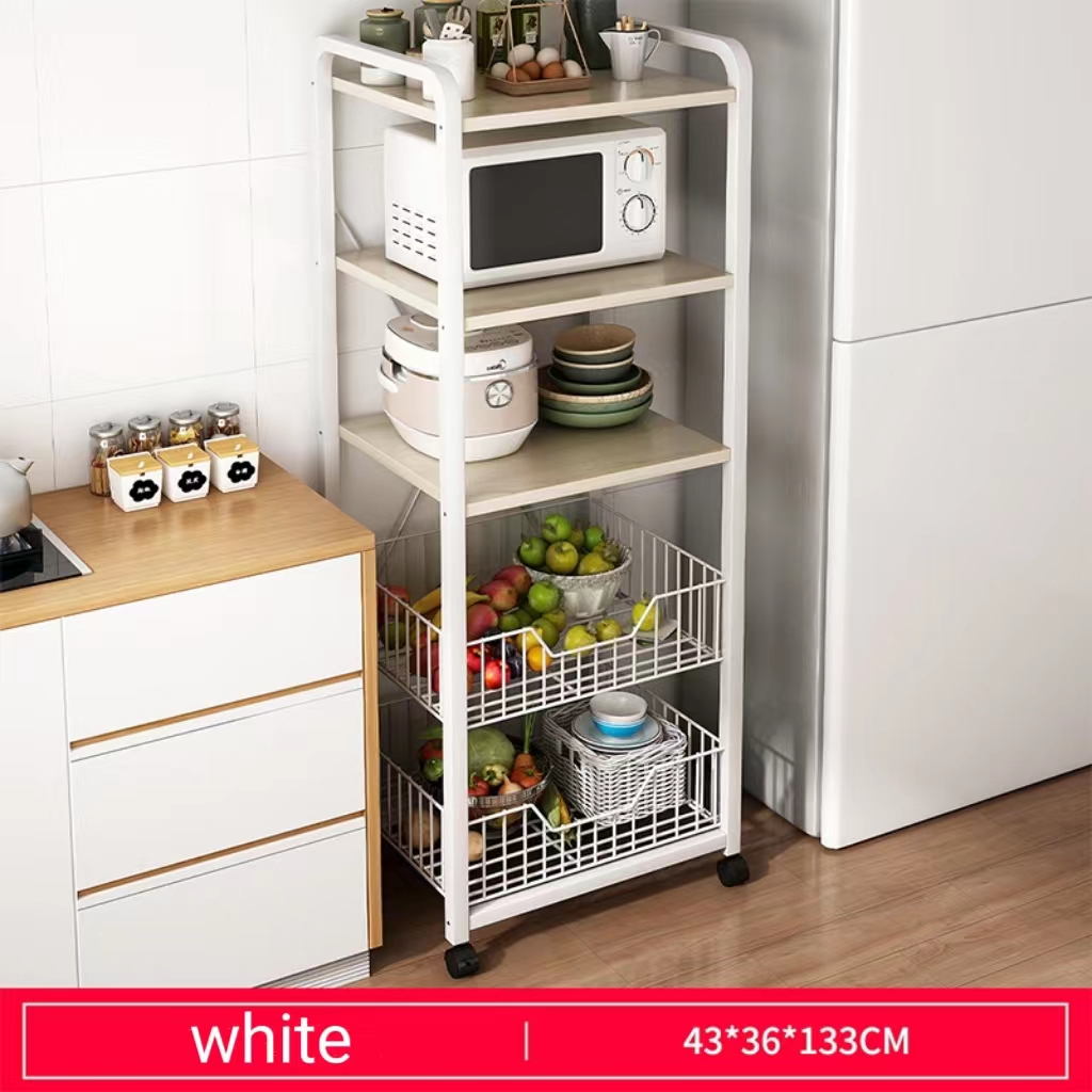 3/4/5 Layers Kitchen Kitchen Rack Kitchen Organizer Shelf with