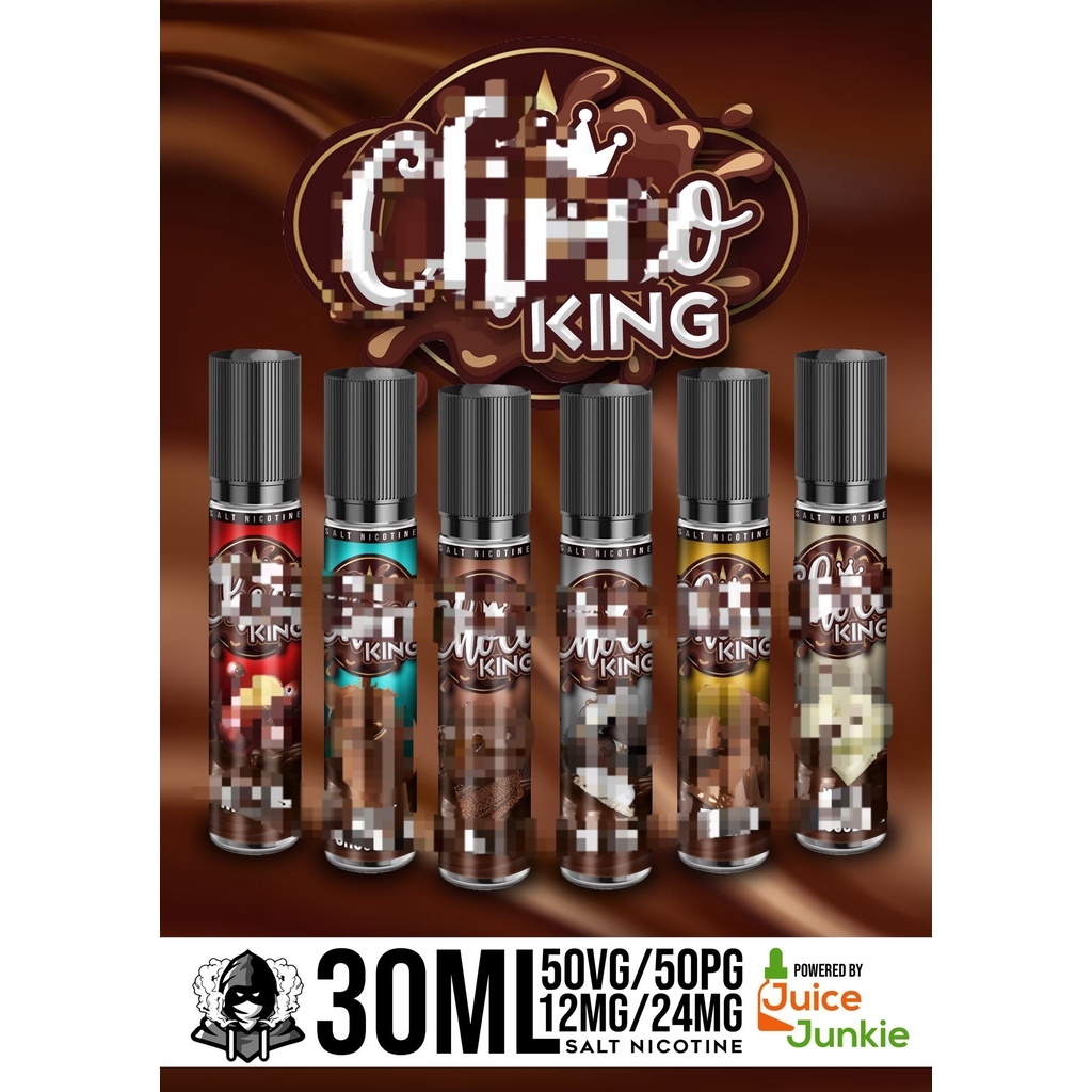 Choco King 30ml Salt Nic Legit Vape Juice Liquid 1224mg Junkie Lazada PH