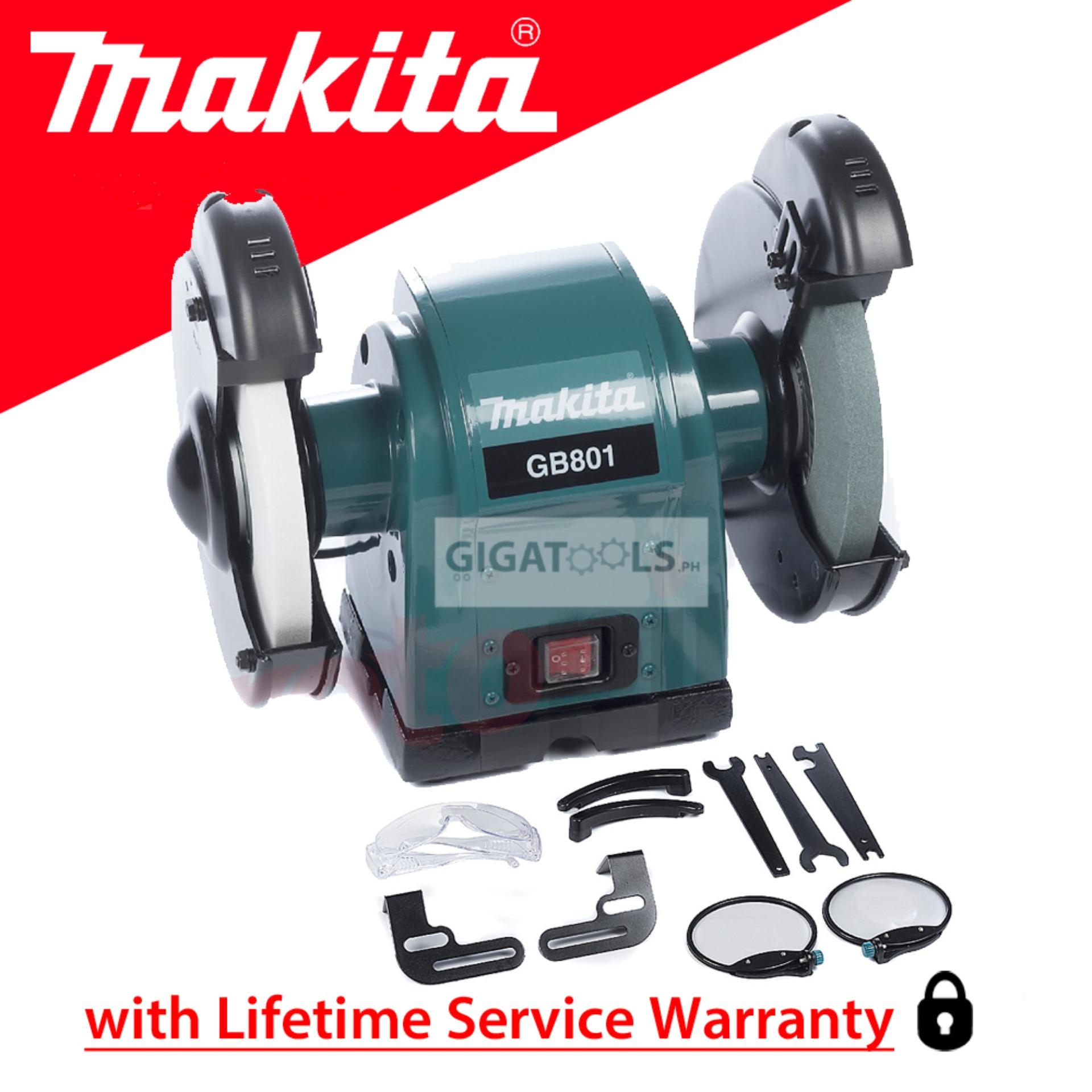 Makita GB801 Bench Grinder 8" 205mm 3/4HP ( 550W ) with VARIANTS