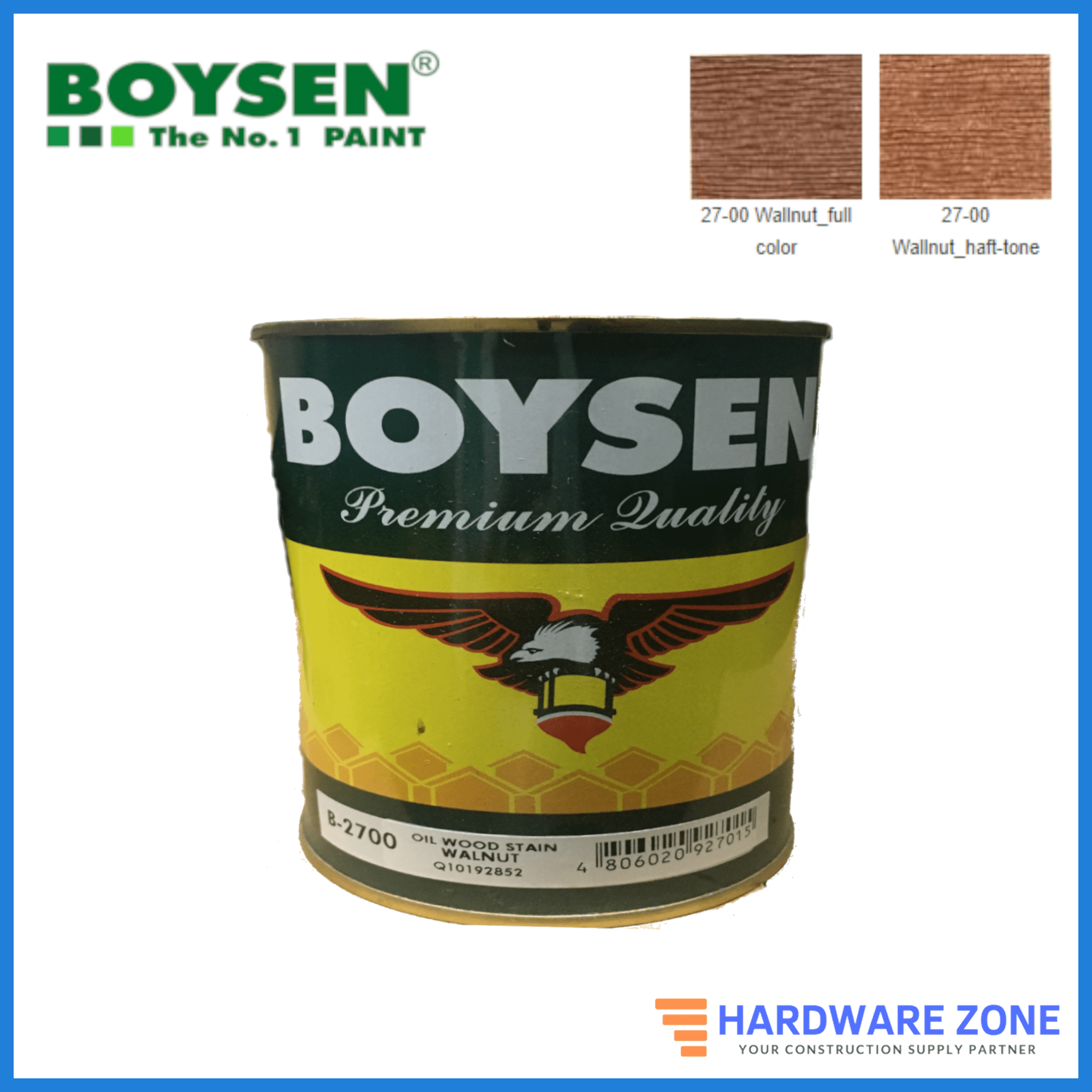 Boysen Wood Stain Walnut 1L (For Interior Wood) ubicaciondepersonas