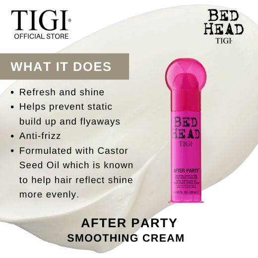 Bed Head AFTER PARTY Smoothing Cream Lazada PH