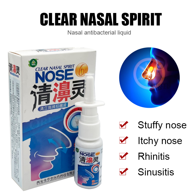 Nasal Spray Rhinitis and Sinusitis Liquid Nasal Cleaning Care Drop