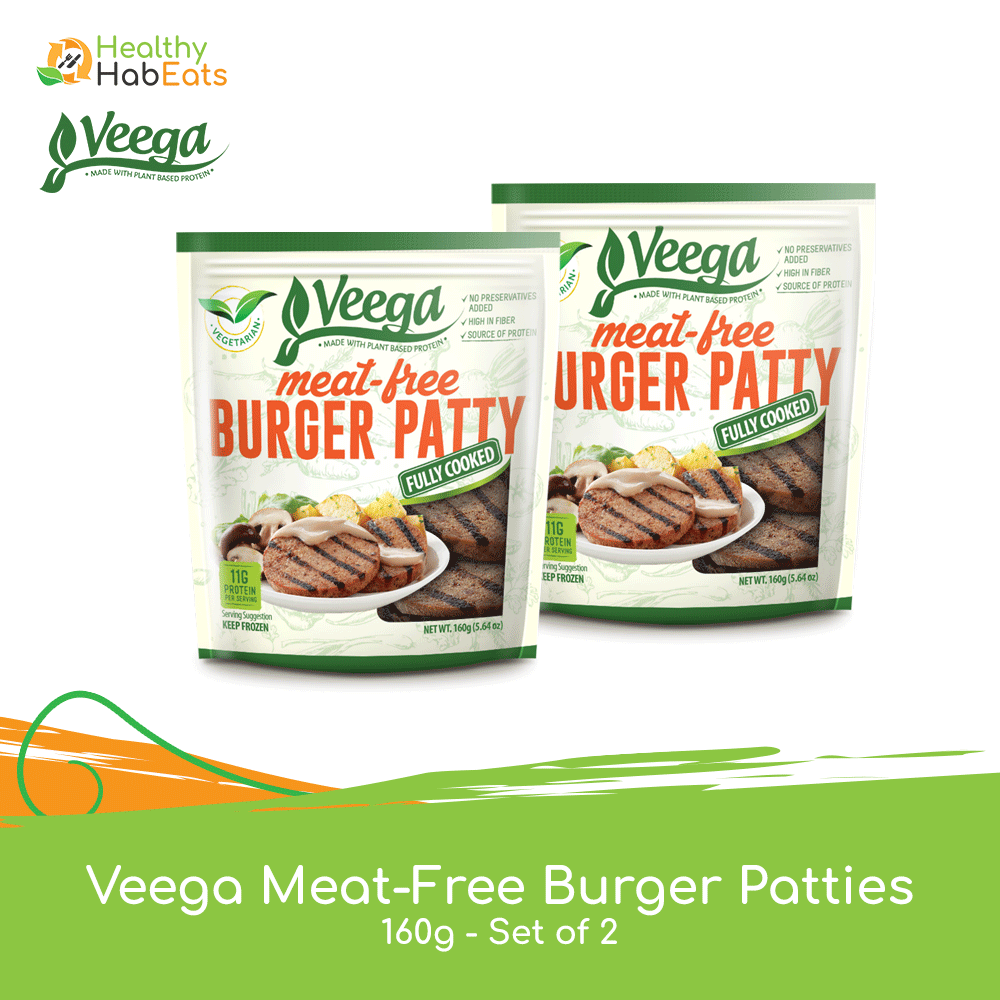Veega MeatFree Burger Patties 160g Set of 2 Lazada PH