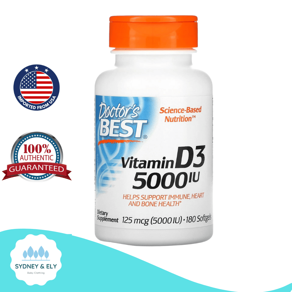 Doctor's Best Vitamin D3 125mcg 1000IU 2000IU 5000IU Lazada PH