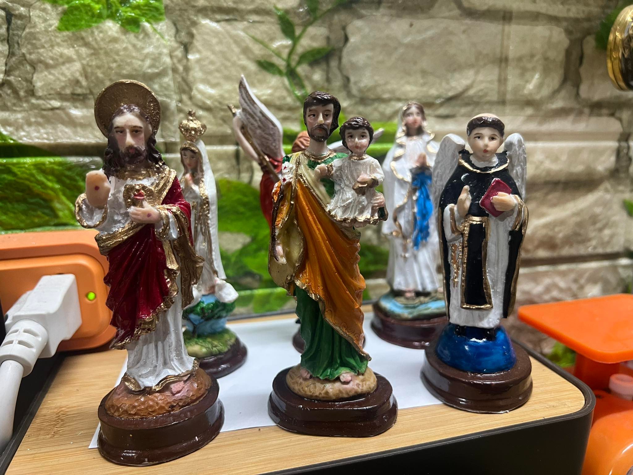 MINI Saint STATUE 4 to 5 inches height (made of Resin) Lazada PH