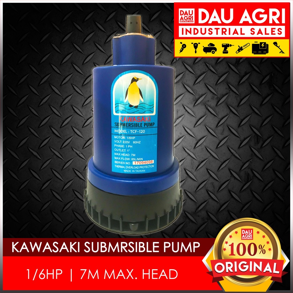 Kawasaki Submersible Pump 1/6HP Lazada PH