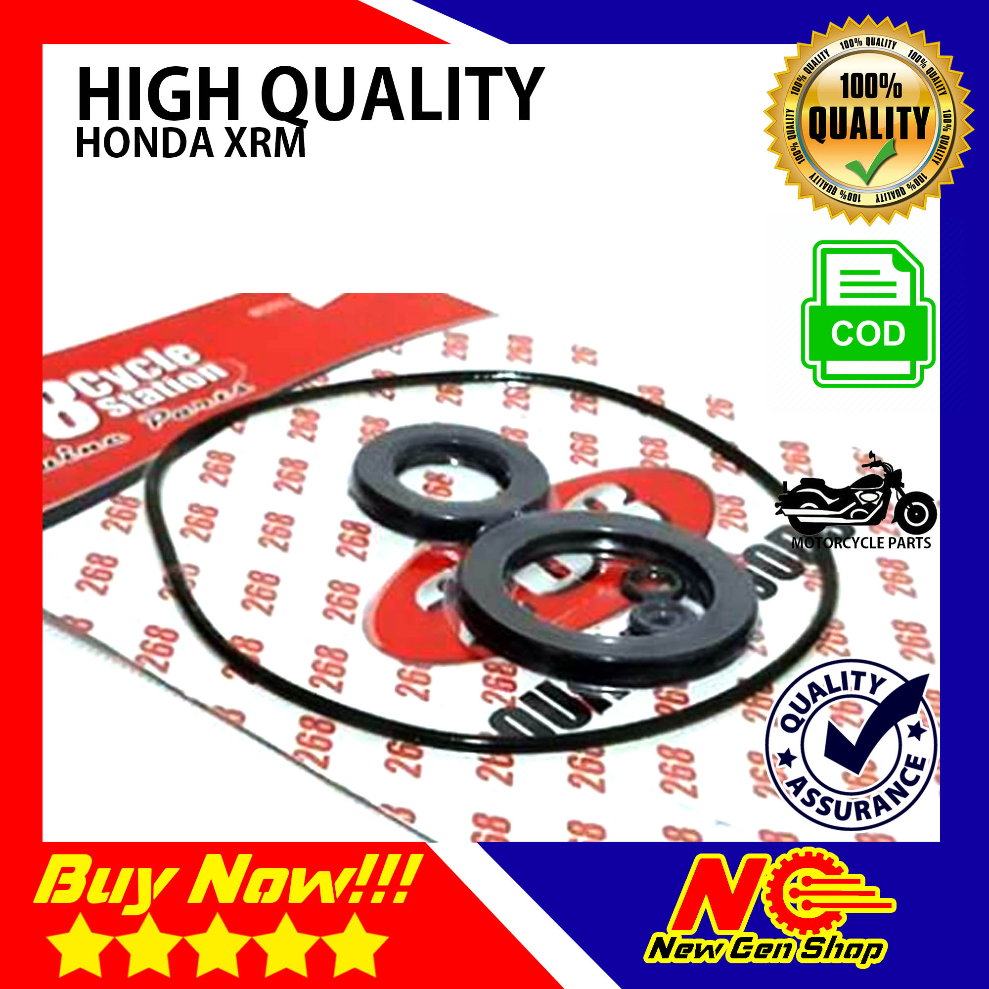 OIL SEAL SET FOR HONDA XRM Lazada PH