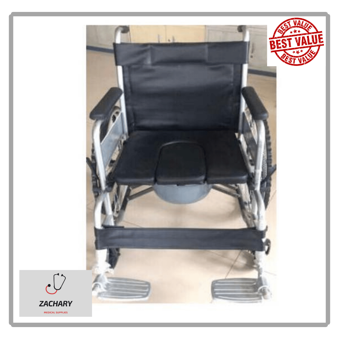 Commode Wheelchair (Adult)/ Premium Obese Wheelchair for Adult Lazada PH