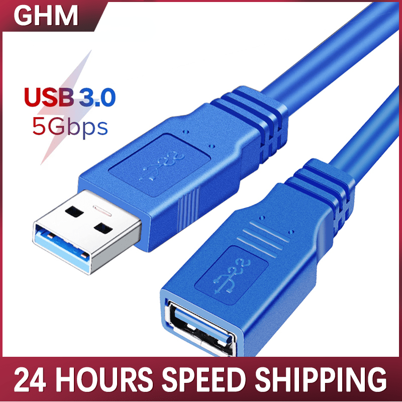 Fast Speed USB 3.0 Extension Cable USB Cable Male to Female Data Sync