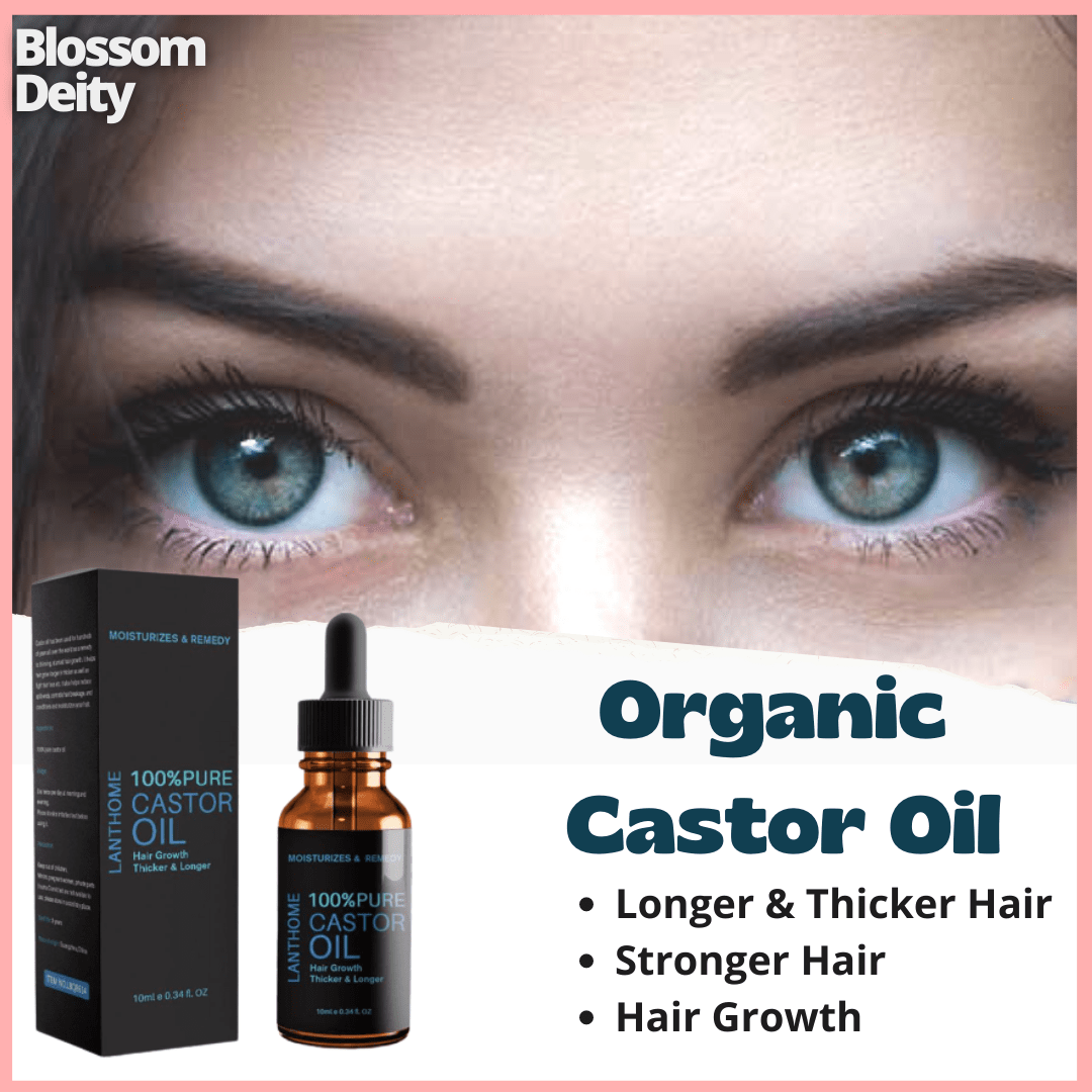 Castor Oil for Eyelashes and Eyebrow Mascara Serum10mL Eyelash Growth