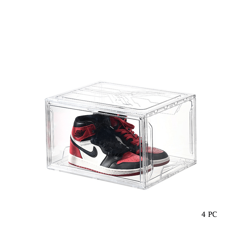 Acrylic Clear Shoebox Side Drop by 4 Pieces Lazada PH