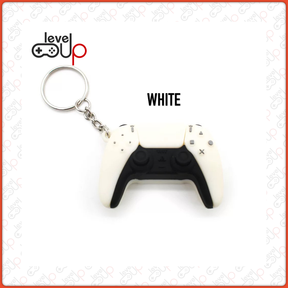 PlayStation 5 PS5 Keychain Soft Rubber PVC Game Controller Design Key