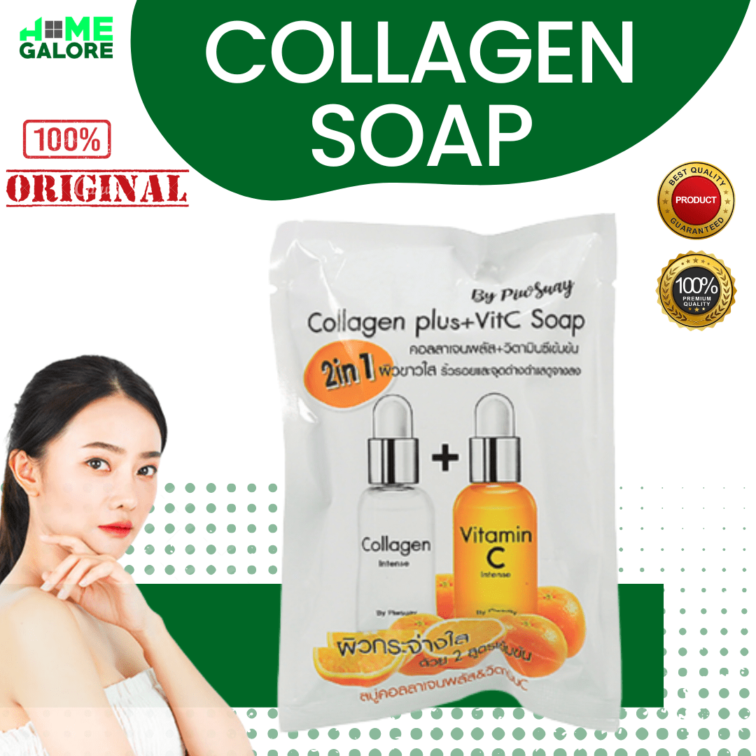 Collagen Plus + Vitamin C Soap 80g VITAMIN C Promotes Collagen