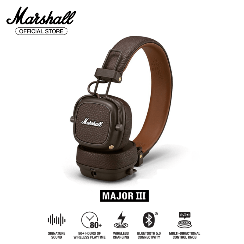Marshall Major IV Fone De Ouvido Wireless Preto1005773