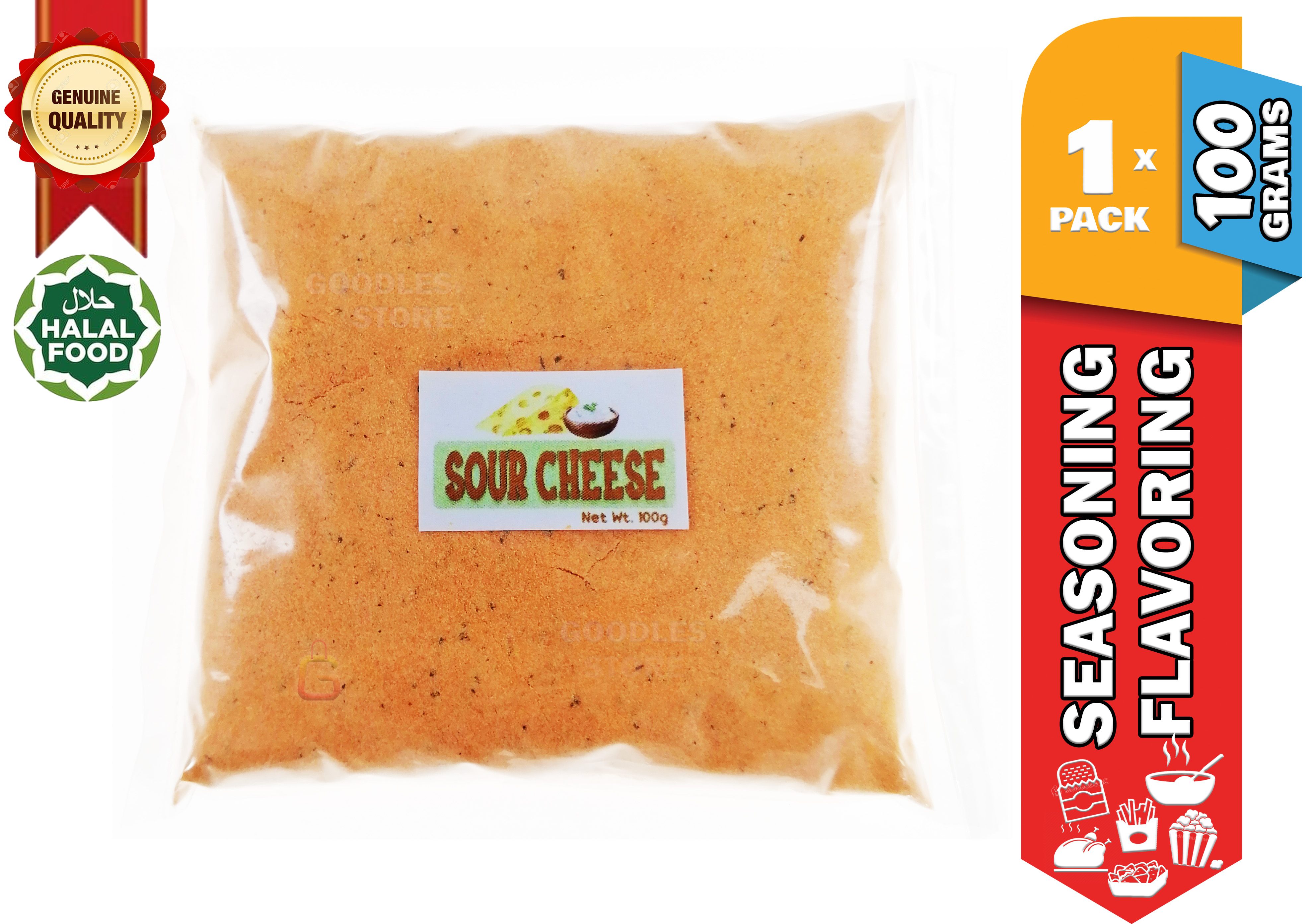 100grams SOUR CHEESE Flavoring Seasoning Powder for Fries, Popcorn