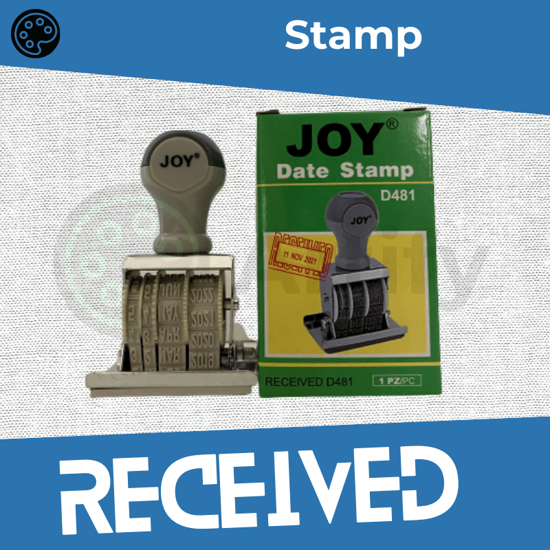 JOY PAID/RECEIVED DATER STAMP Paid / Received Date Stamp Paid/Received