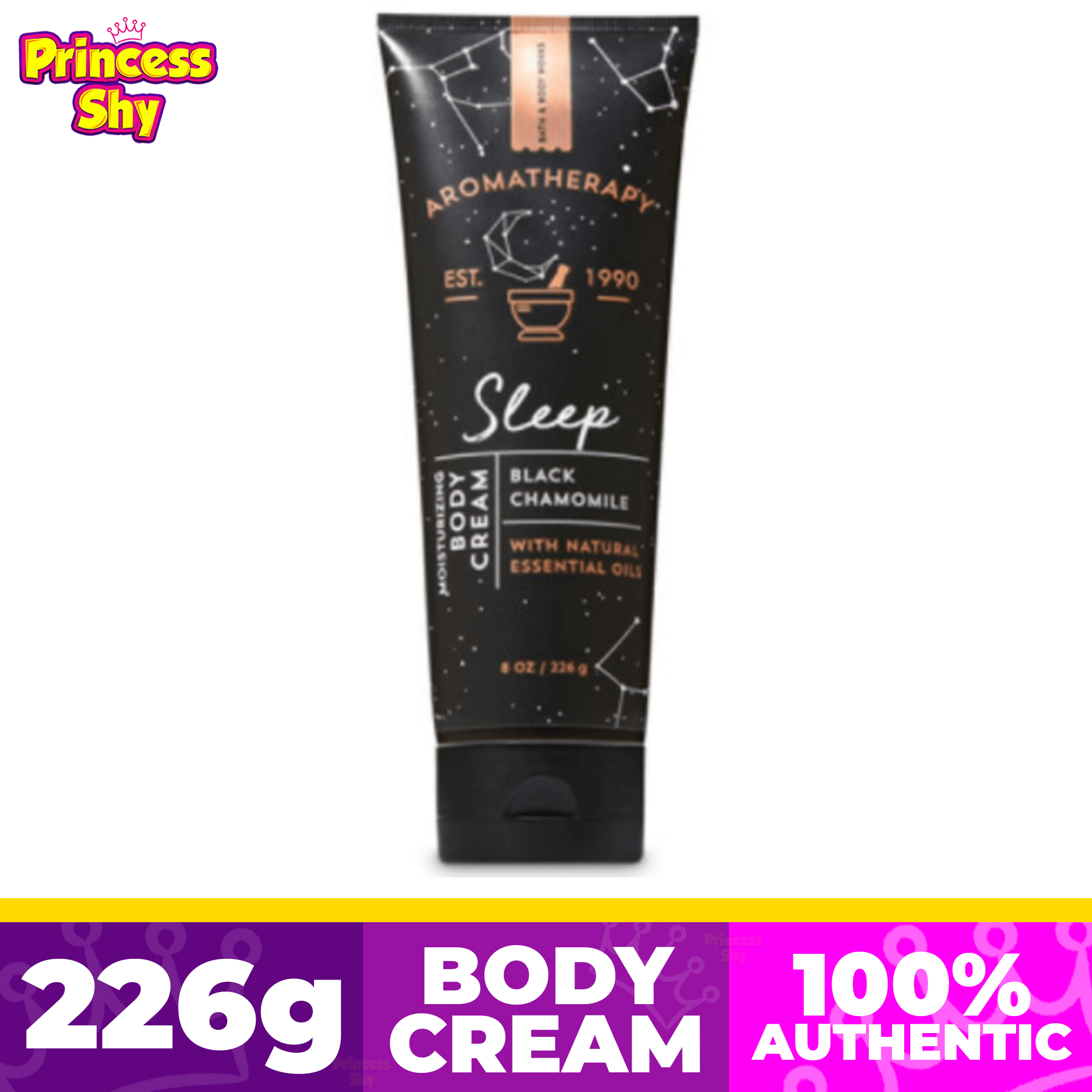 Bath and Body Works Aromatherapy Sleep Black Chamomile Body Cream