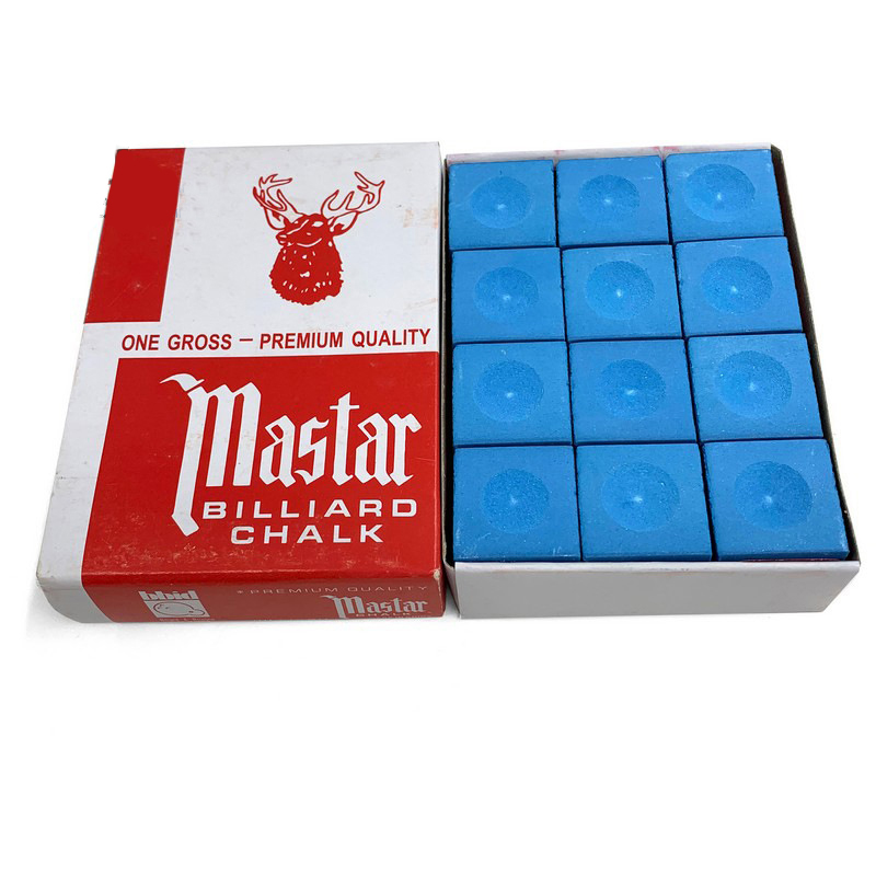12Pcs/Box Billiard Chalk Original Pool Cue Chalk Snooker Billiard