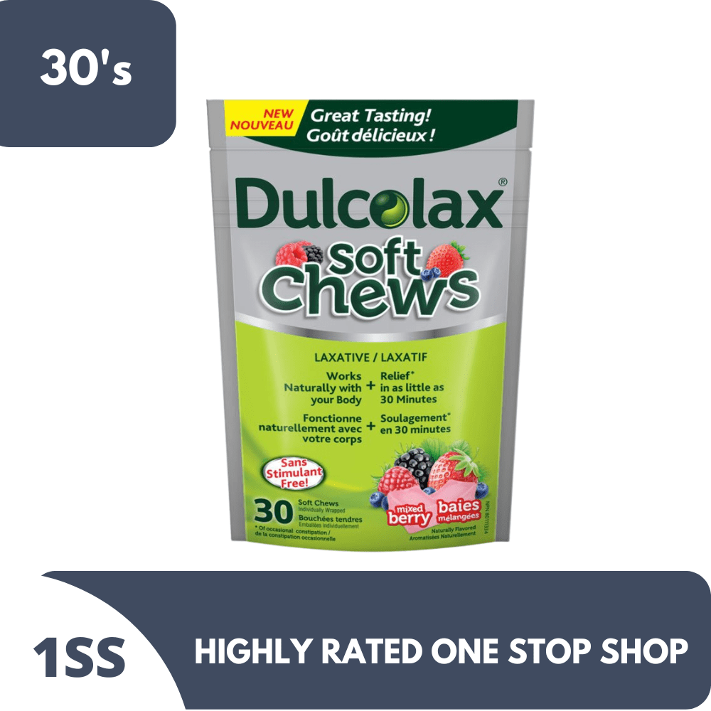 Dulcolax Soft Chews Mixed Berry 30's Lazada PH