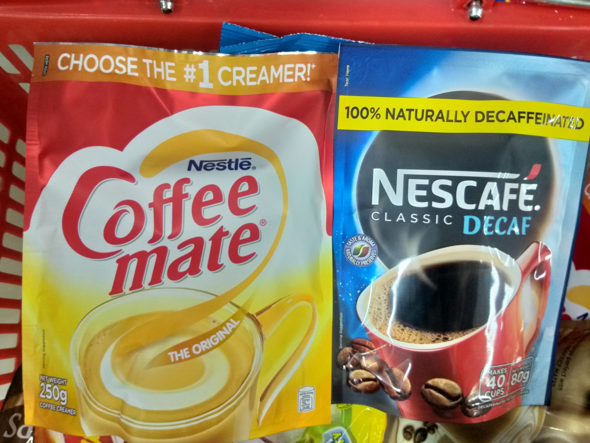 Nestle Coffee Mate 250g. & Nescafe Decaf 80g. Lazada PH
