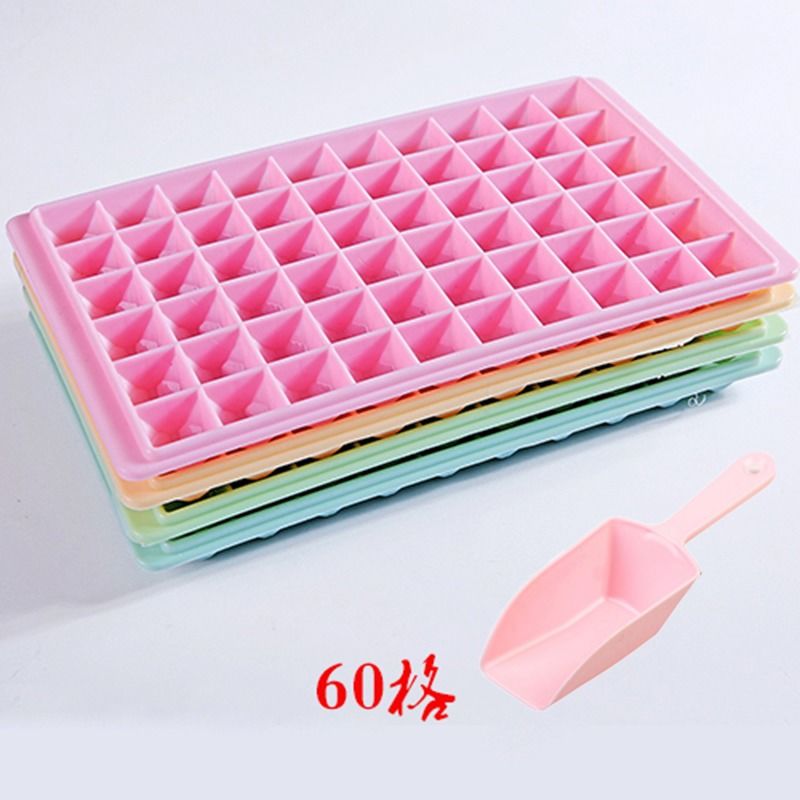 60/96 grid made ice homemade big ice grid ice cube box frozen ice cube mold home ice box with