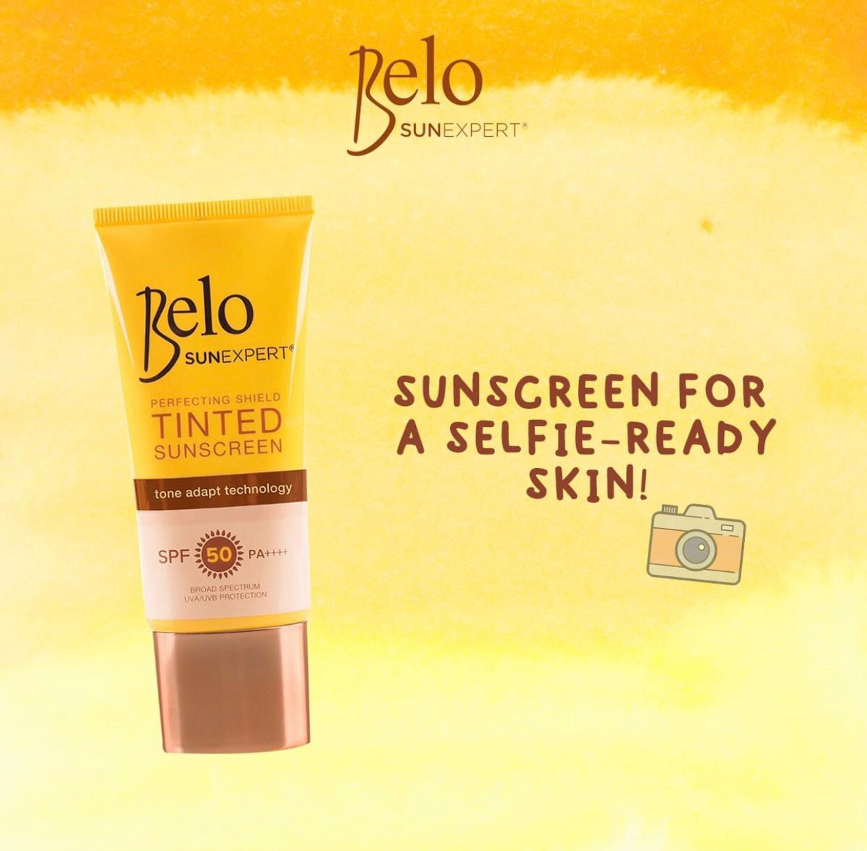 Belo Sun Expert Tinted Sunscreen SPF50 PA++++ 50mL Lazada PH