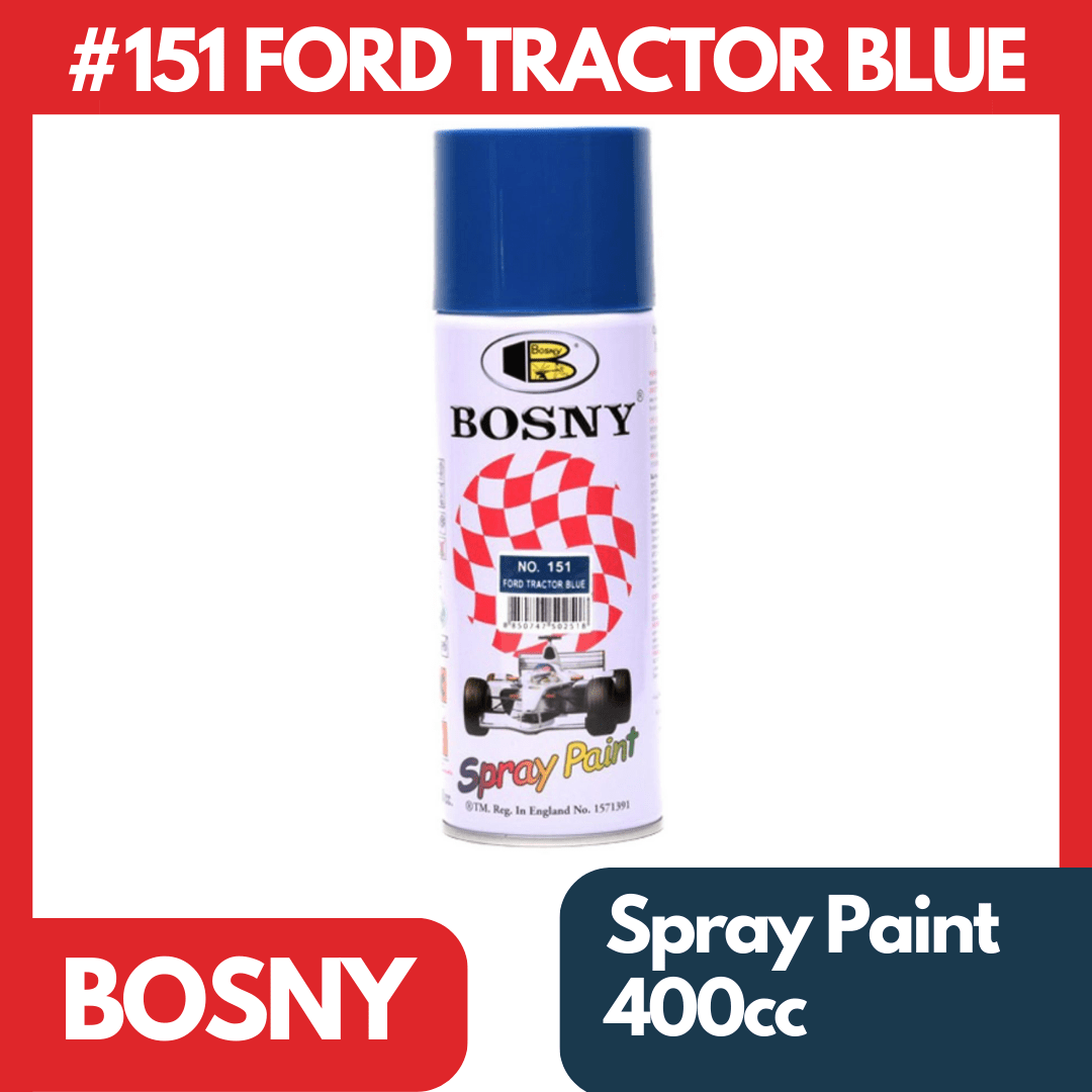 Bosny 151 Ford Tractor Blue Original Acrylic Spray Paint 400cc Lazada PH